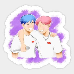 BTS Jimin & V Soulmates Sticker